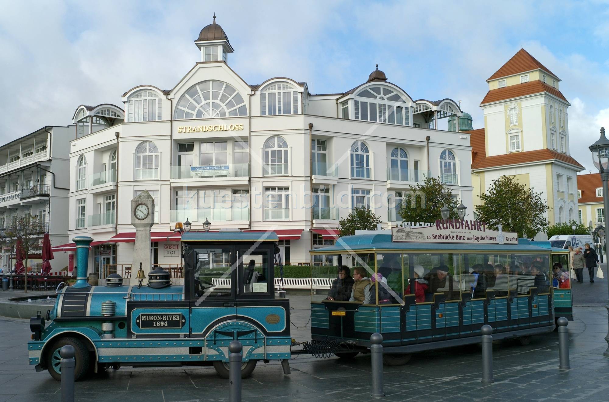 Binz, Kleinbahn vor Fußgängerzone