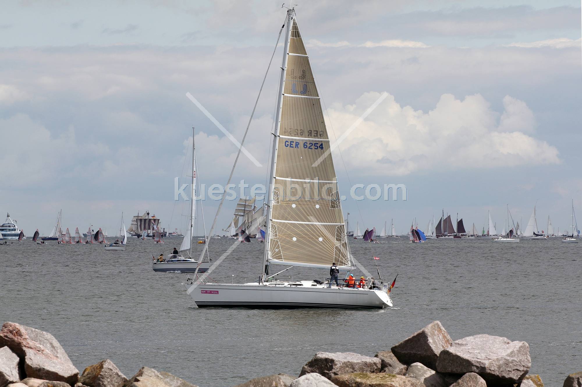 Yacht vor Schilksee
