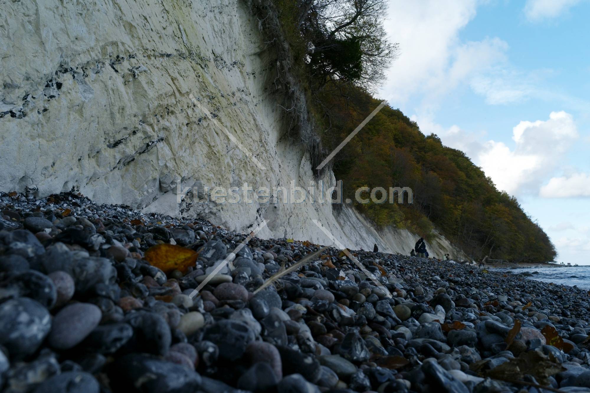 Kreideküste Rügen, Kiesstrand