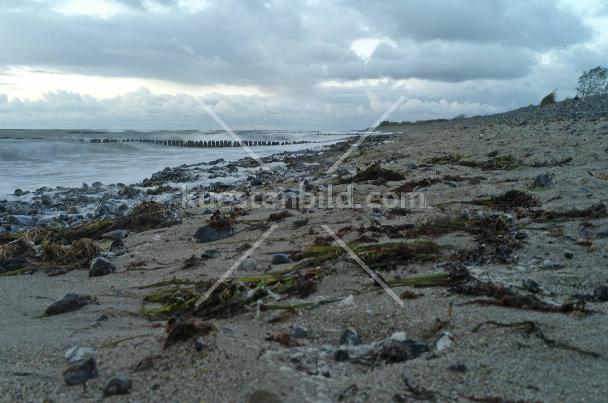 Dranske, Herbststrand