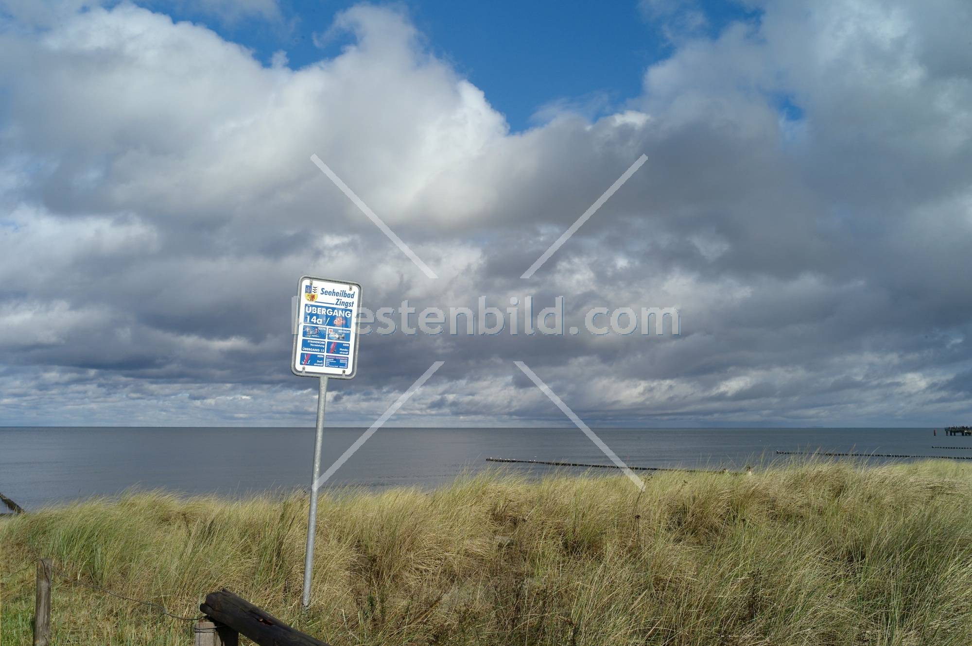Strandübergang auf dem Darß