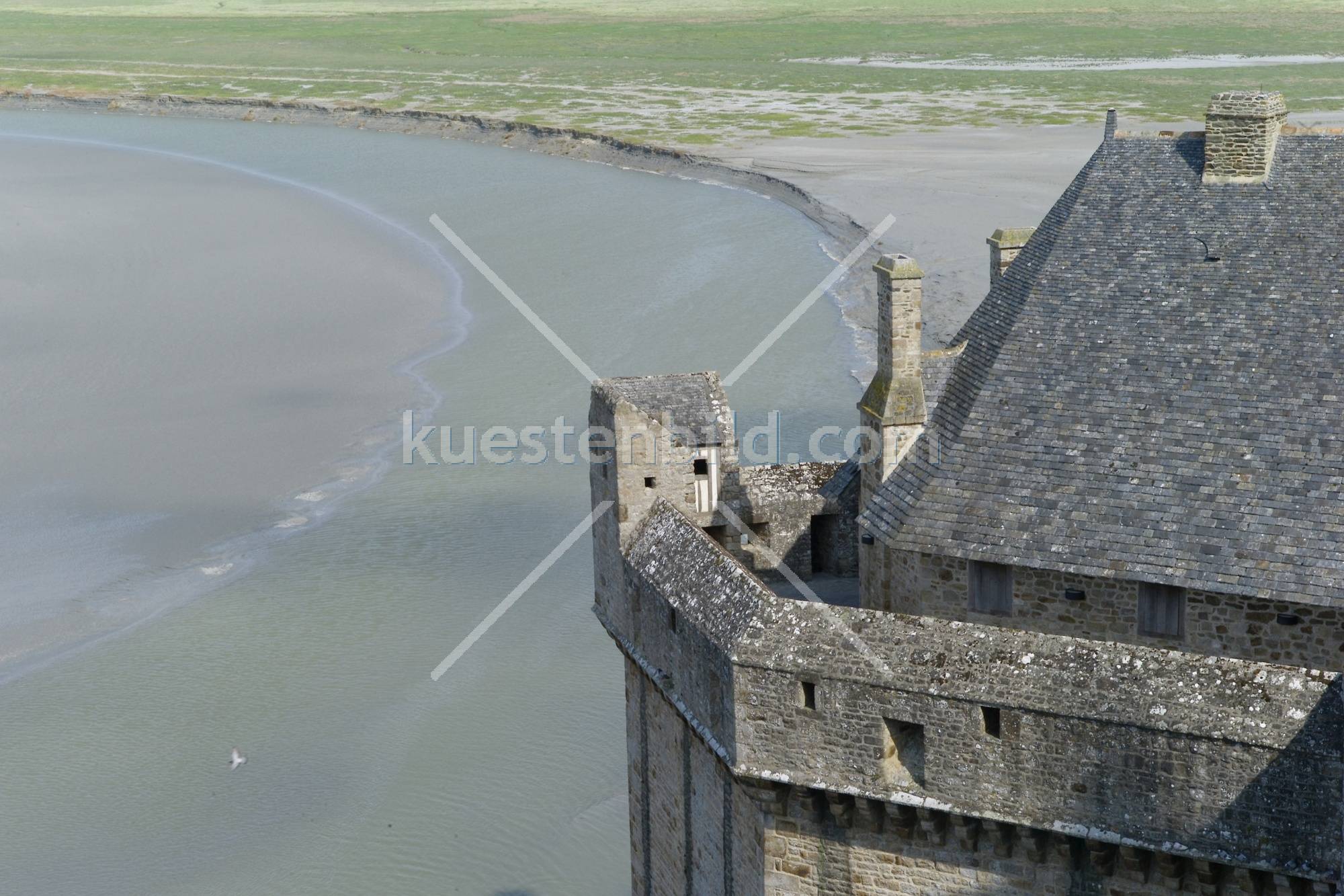 Blick vom Mont St. Michel
