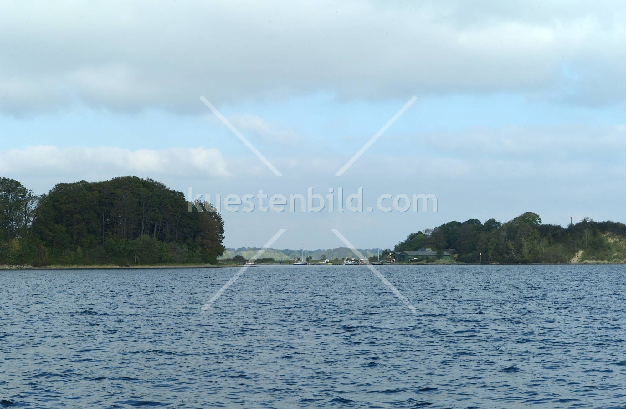 Ochseninseln vom Boot aus