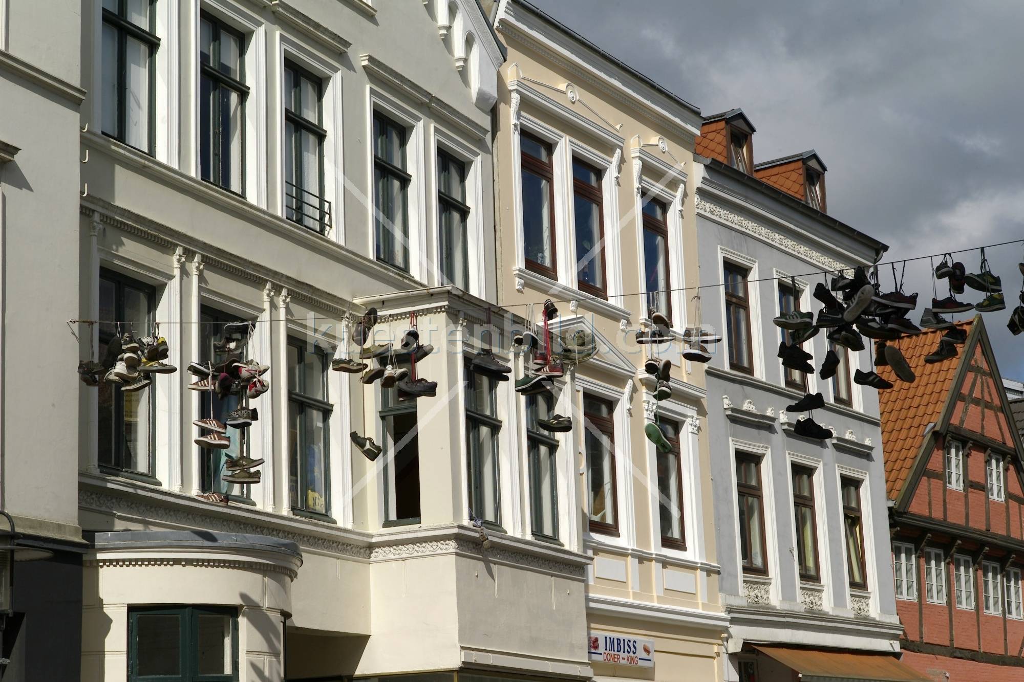 schuhskulptur flensburger altstadt