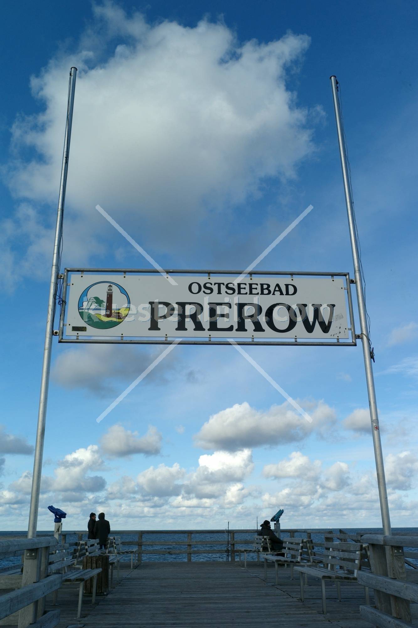 Am Ende der Seebrücke Prerow