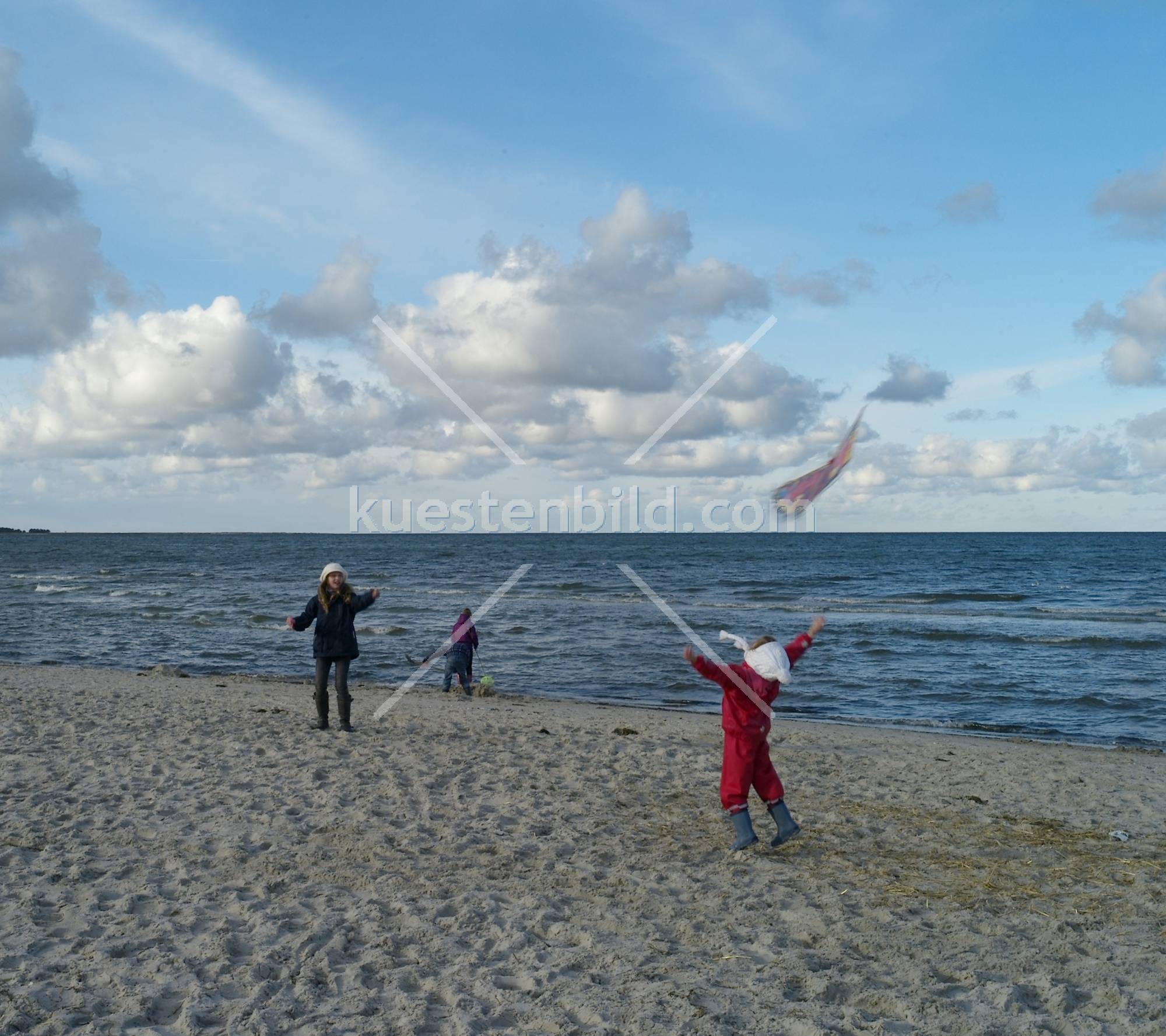 Herbstfreuden am Strand