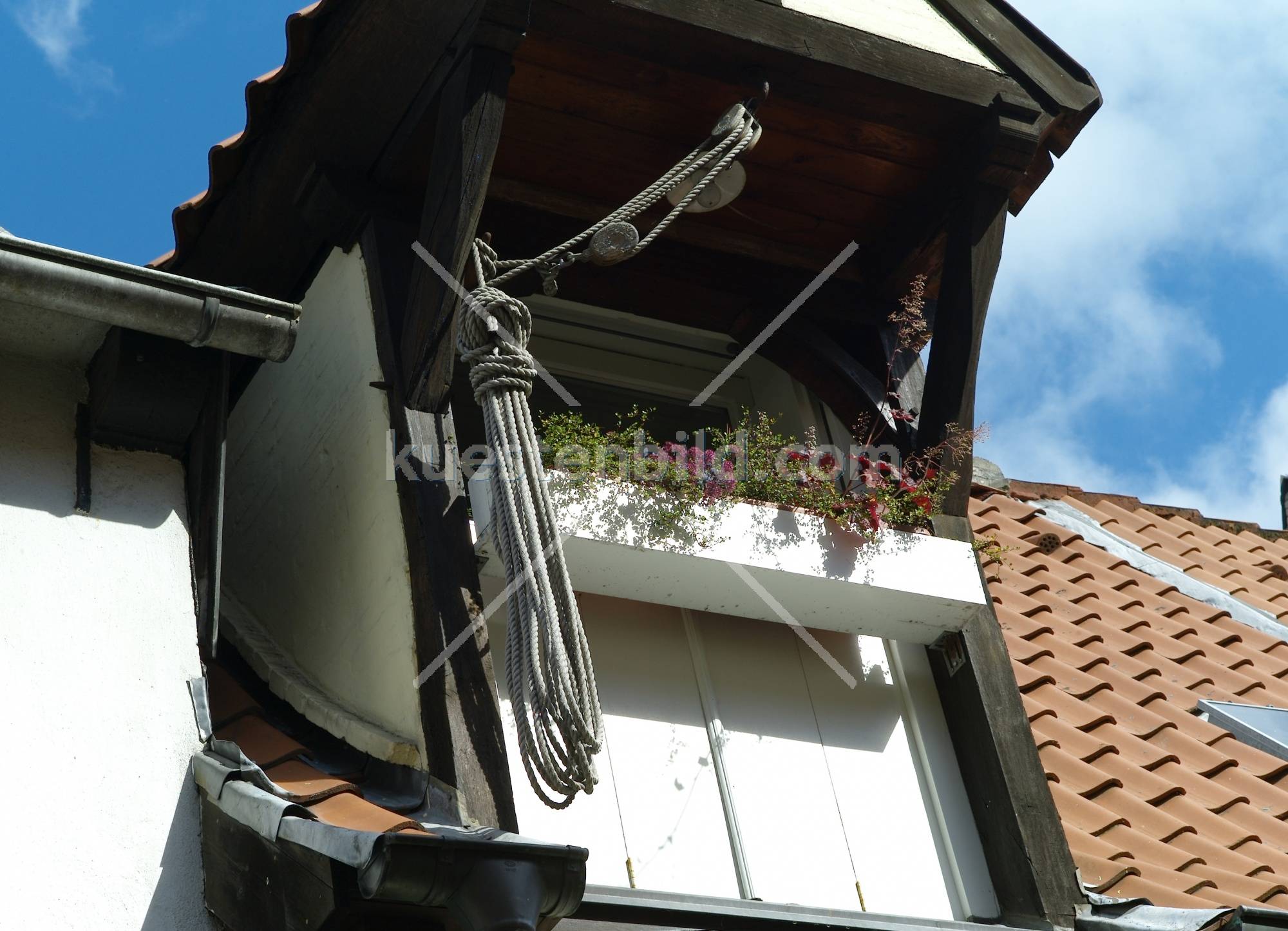 Lastenaufzug in der Altstadt