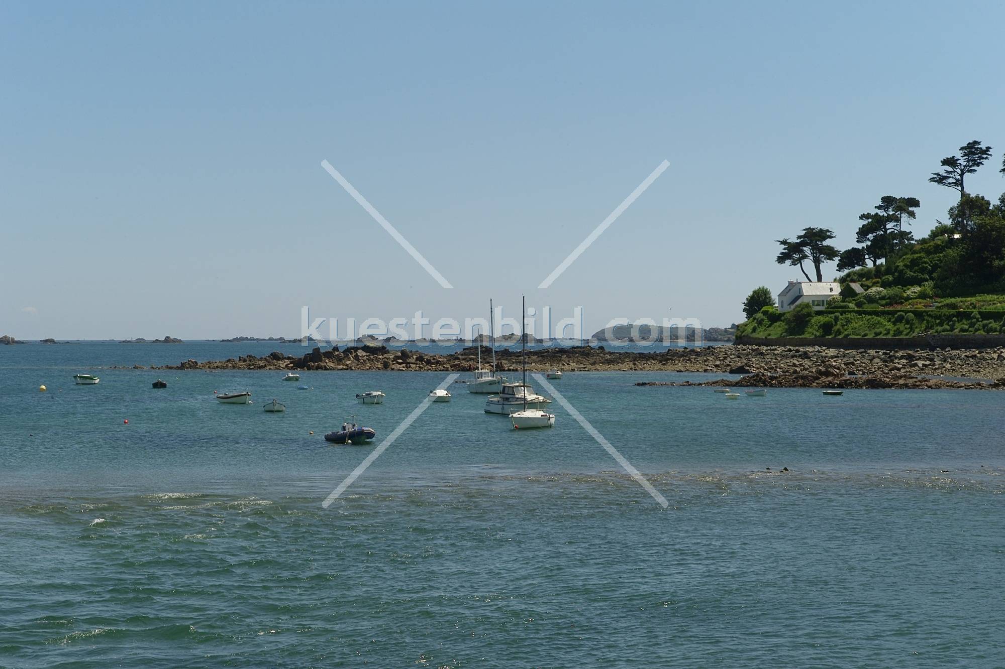 Bucht bei der Ile de Brehat