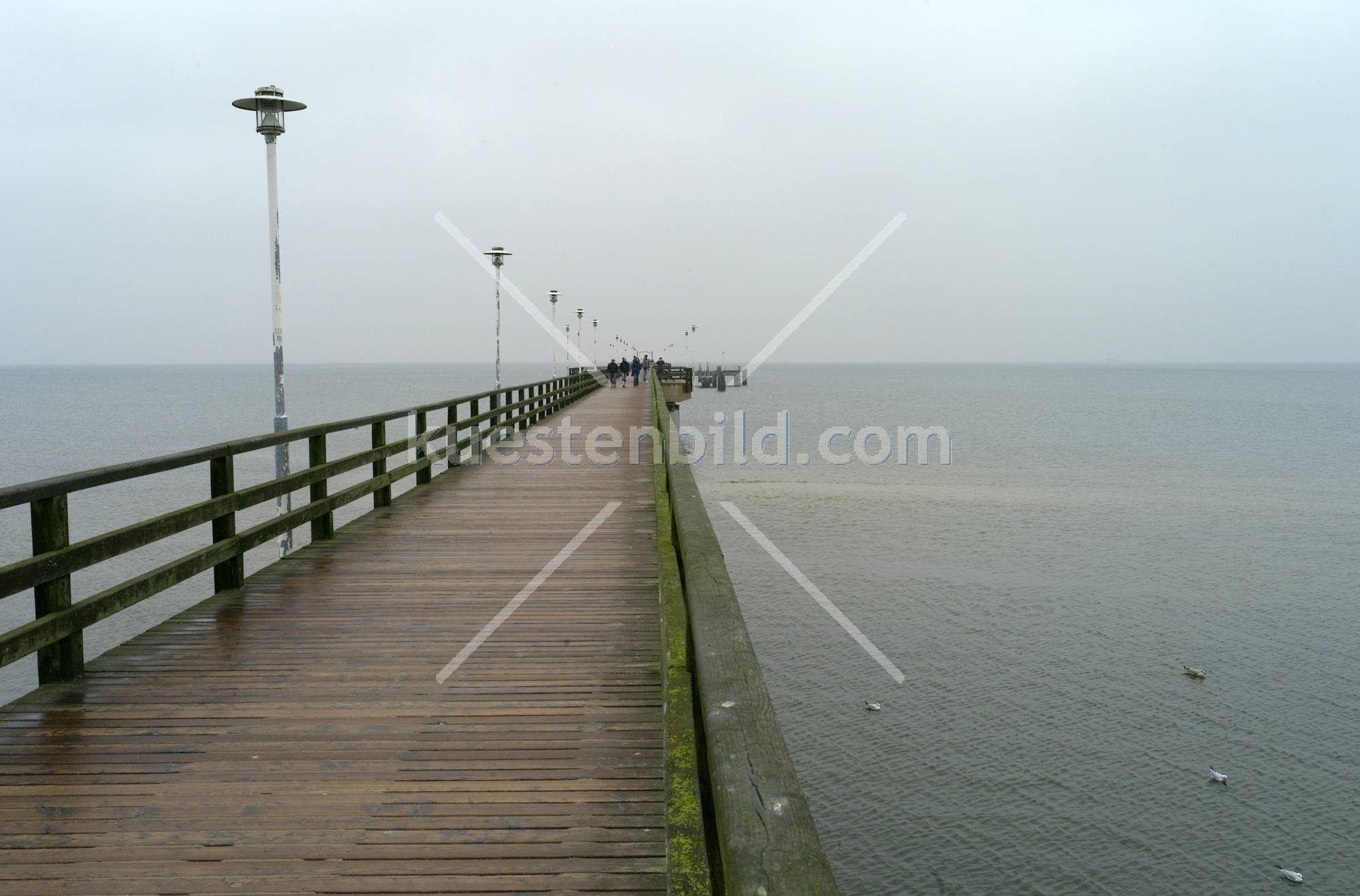 Auf der Seebrücke Ahlbeck