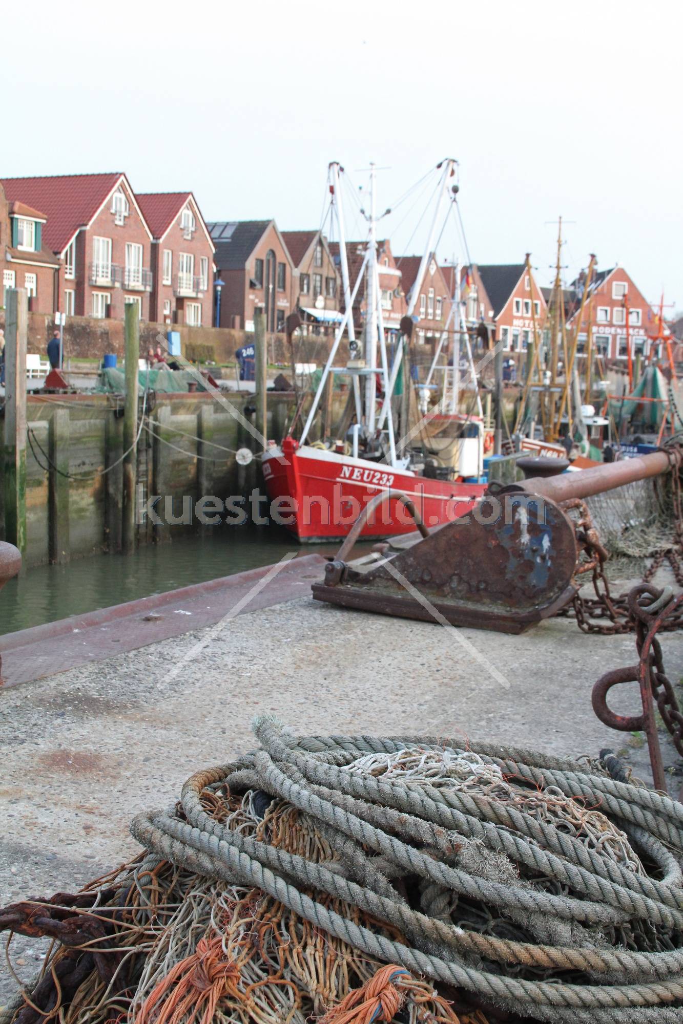 Hafen mit Fischergert 2