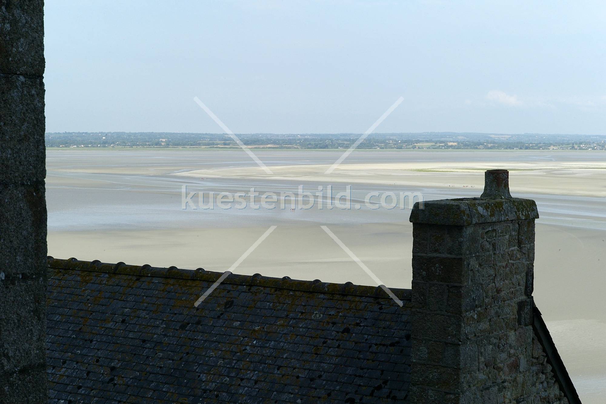 Blick vom Mont St. Michel