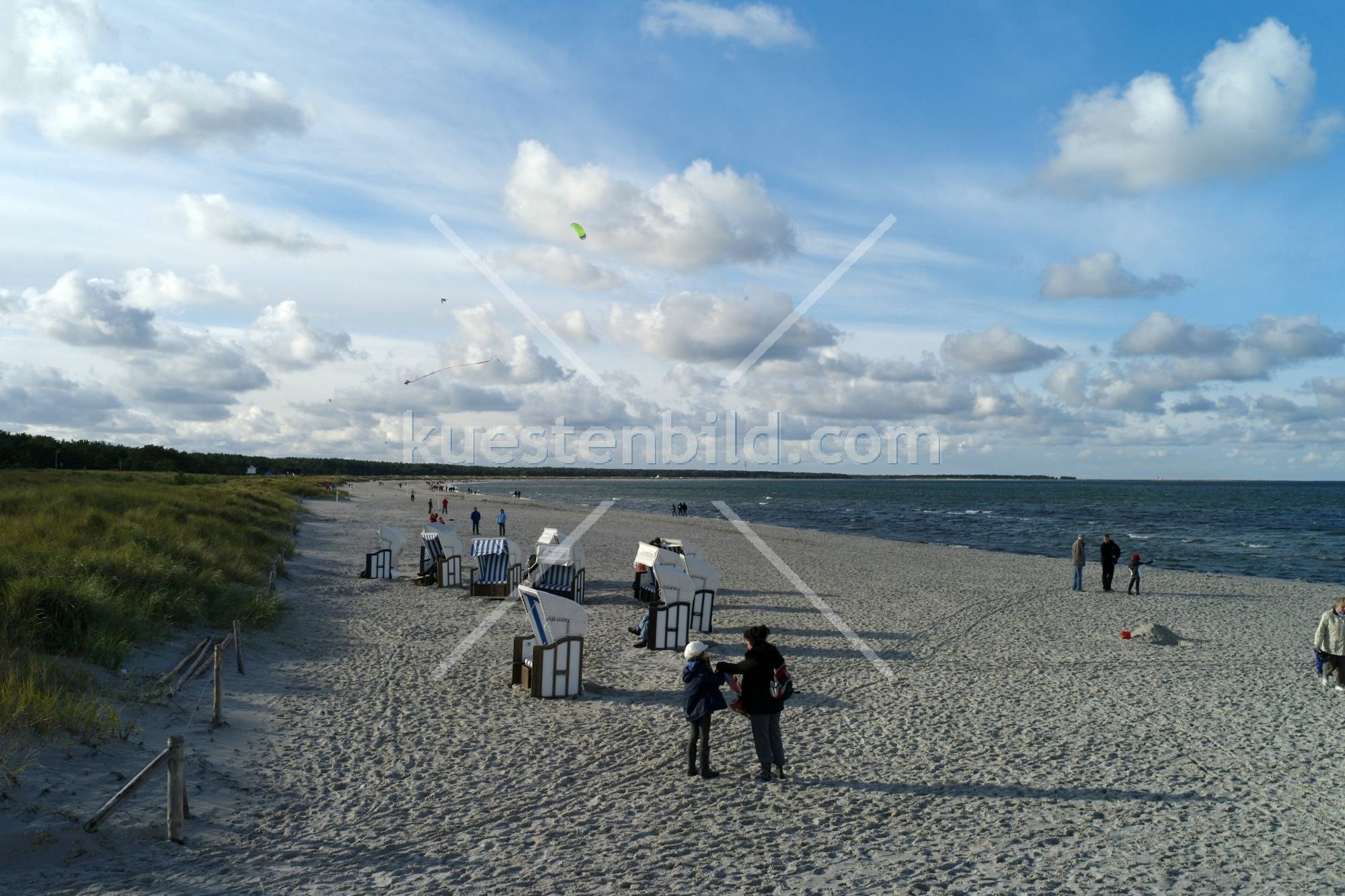 Herbststrand auf dem Darß