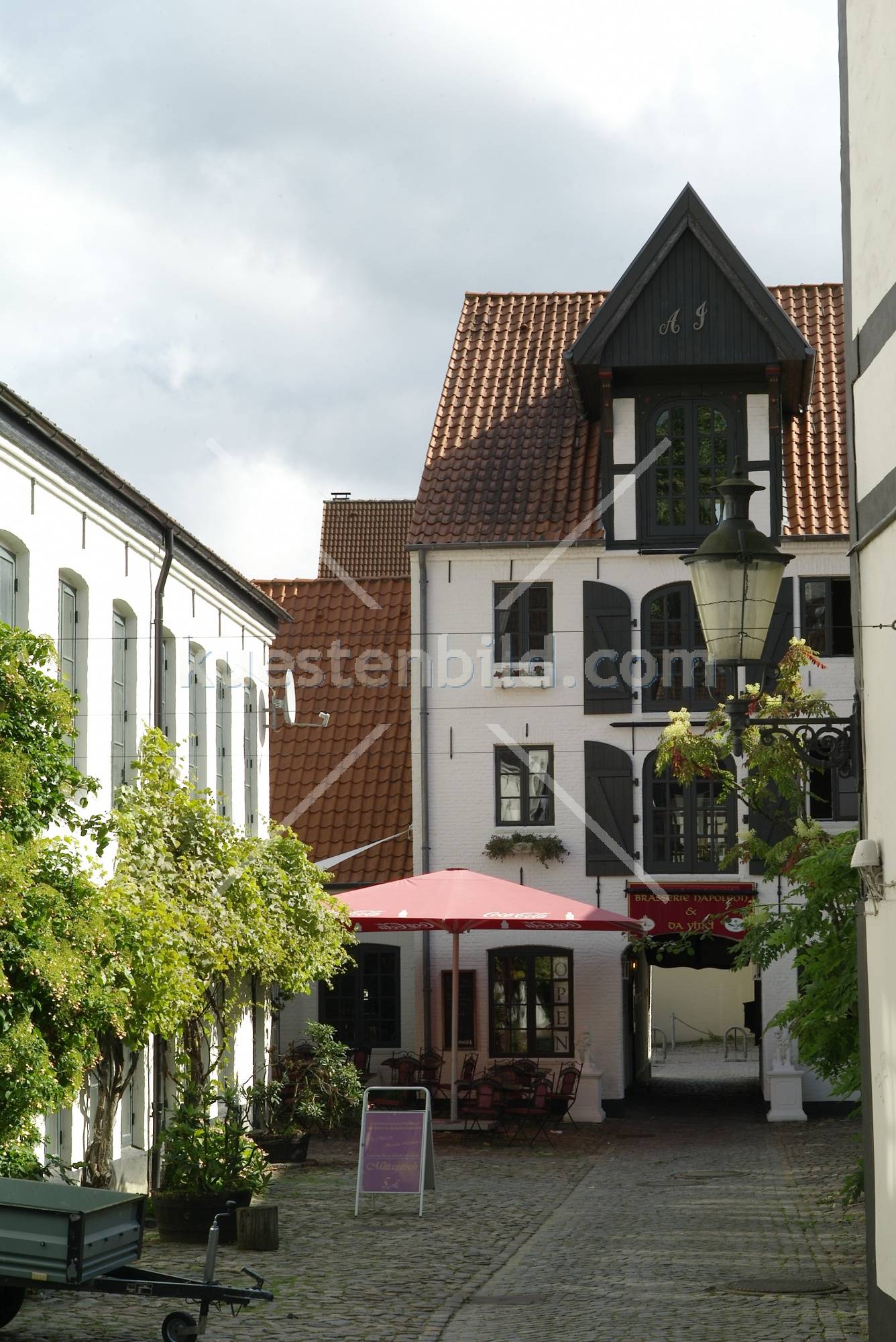 Innenhof in der Flensburger Altstadt