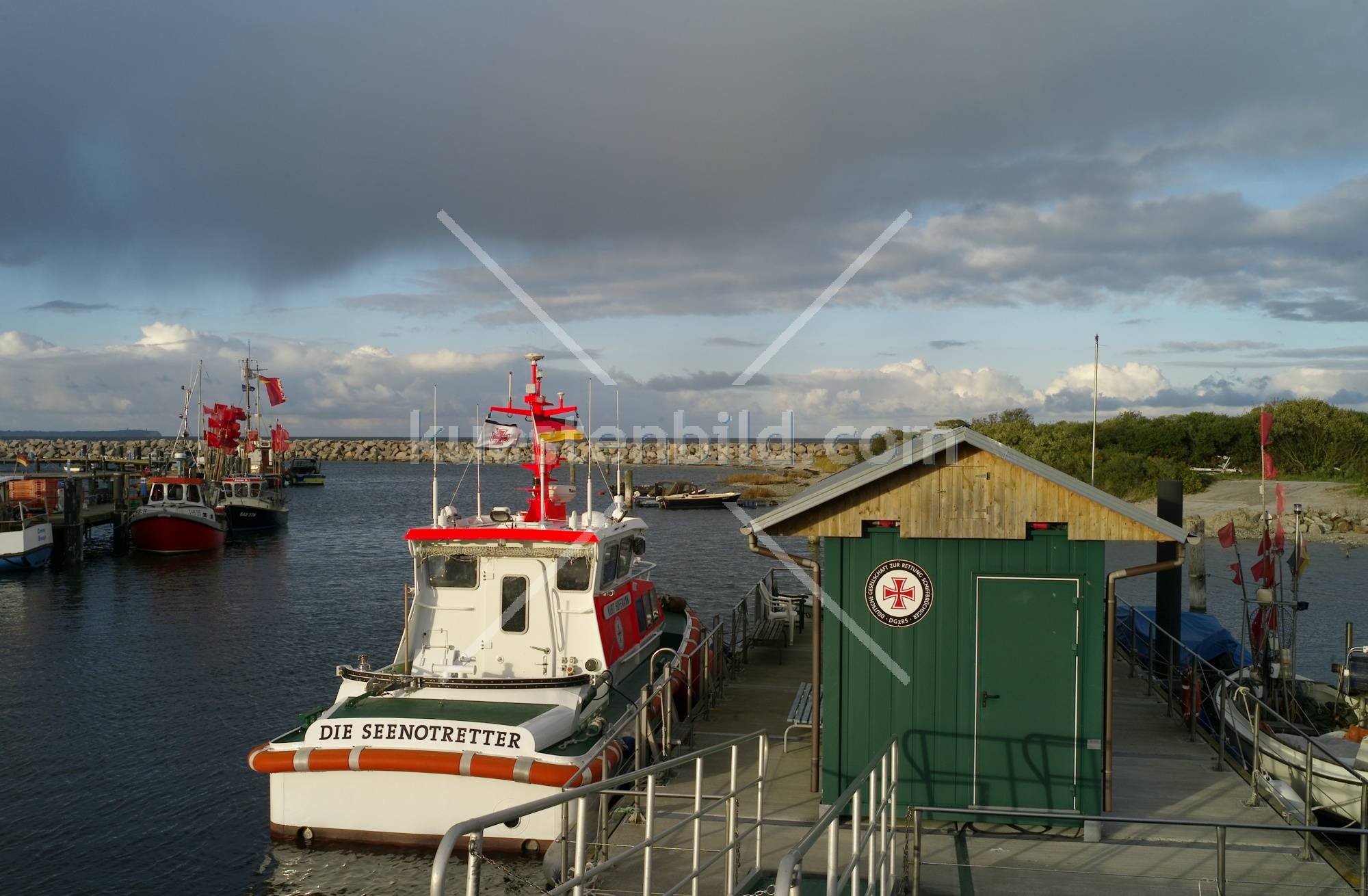 Ostsee, Rügen, Seenotrettung Glowe
