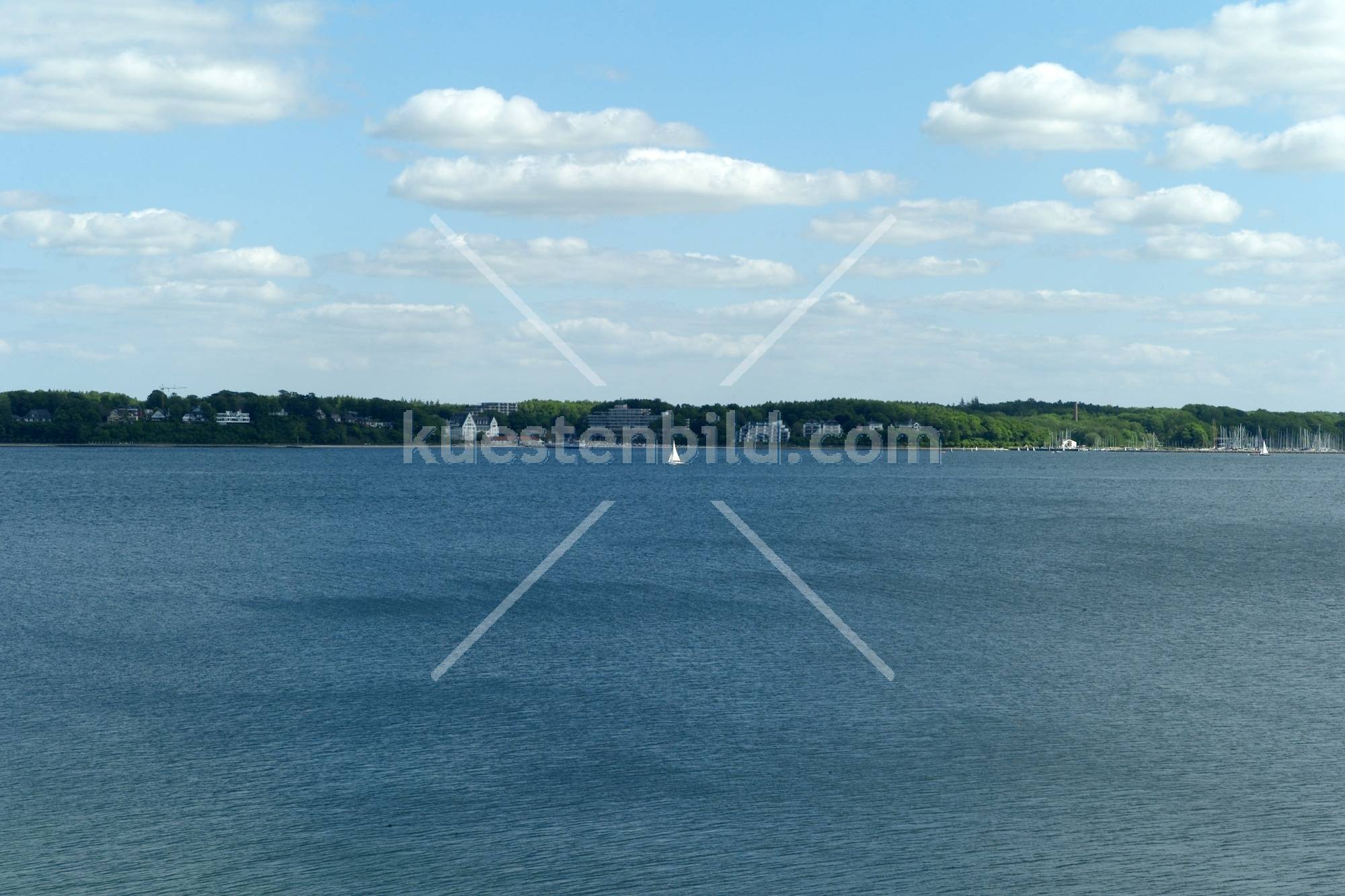 Blick auf Glücksburg