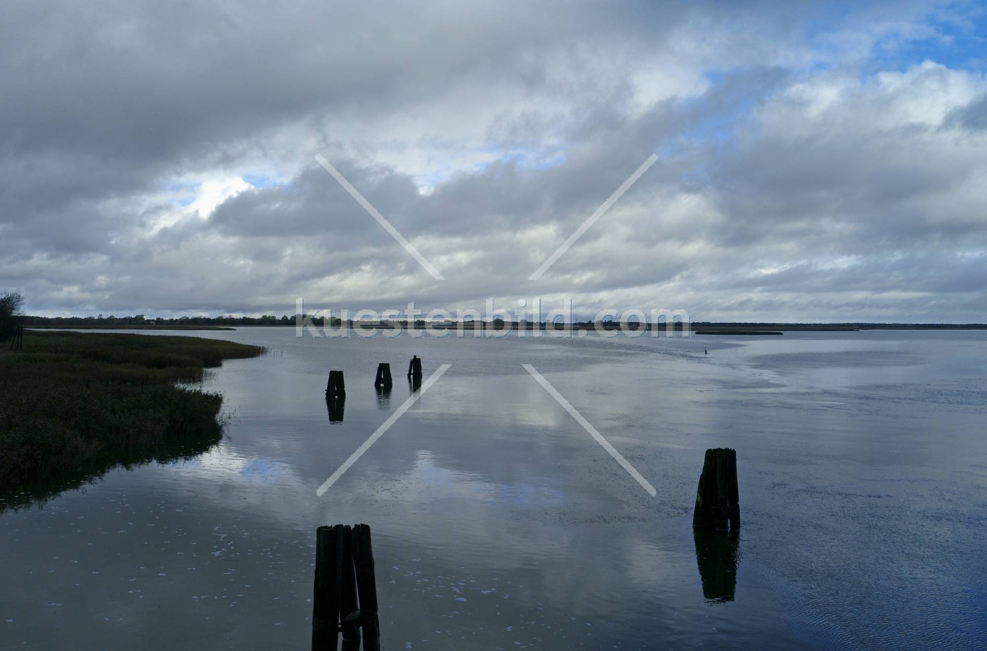 Ostsee, Bodden auf dem Weg zum Darß