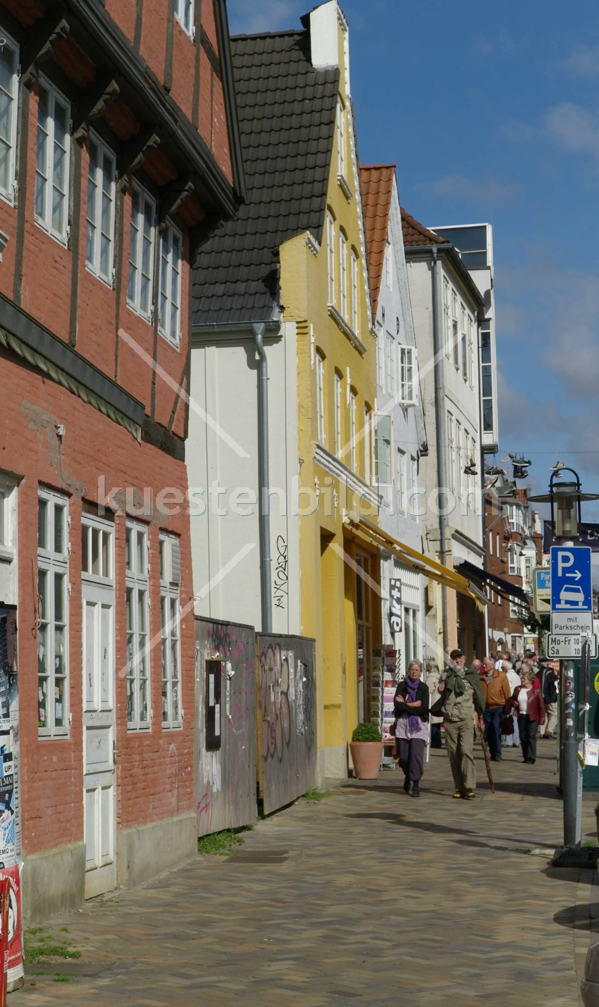 Häuserzeile in der Altstadt