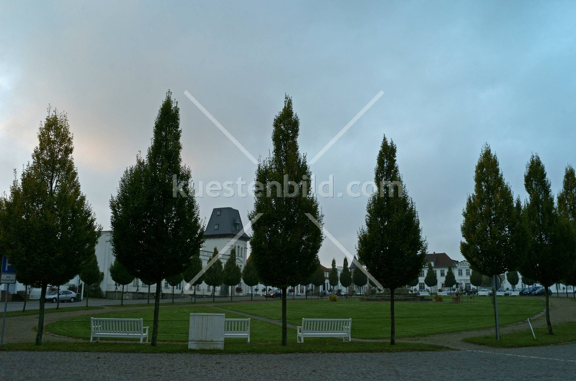 Putbus, Park am Opernhaus