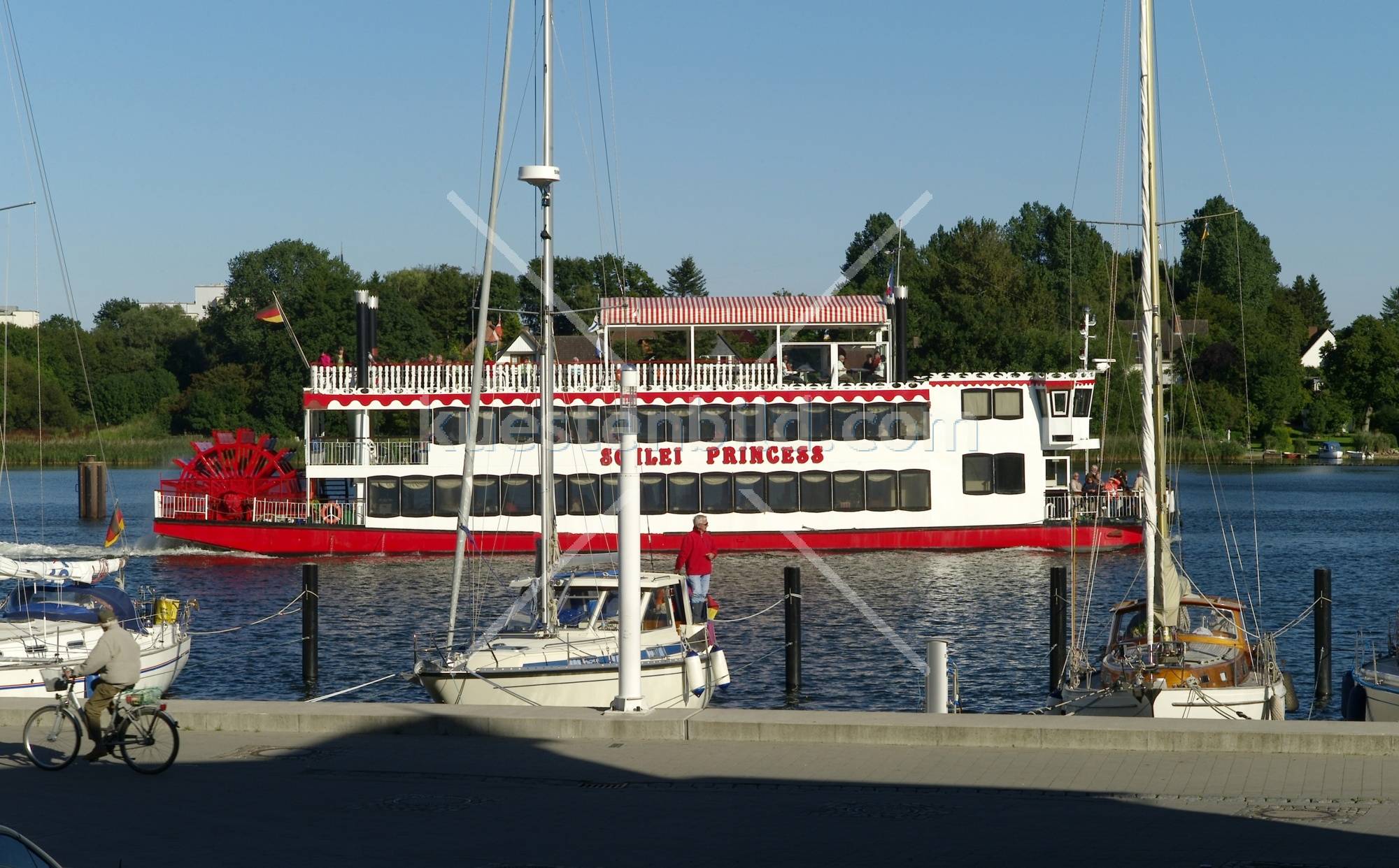 Schaufelraddampfer Schlei Princess