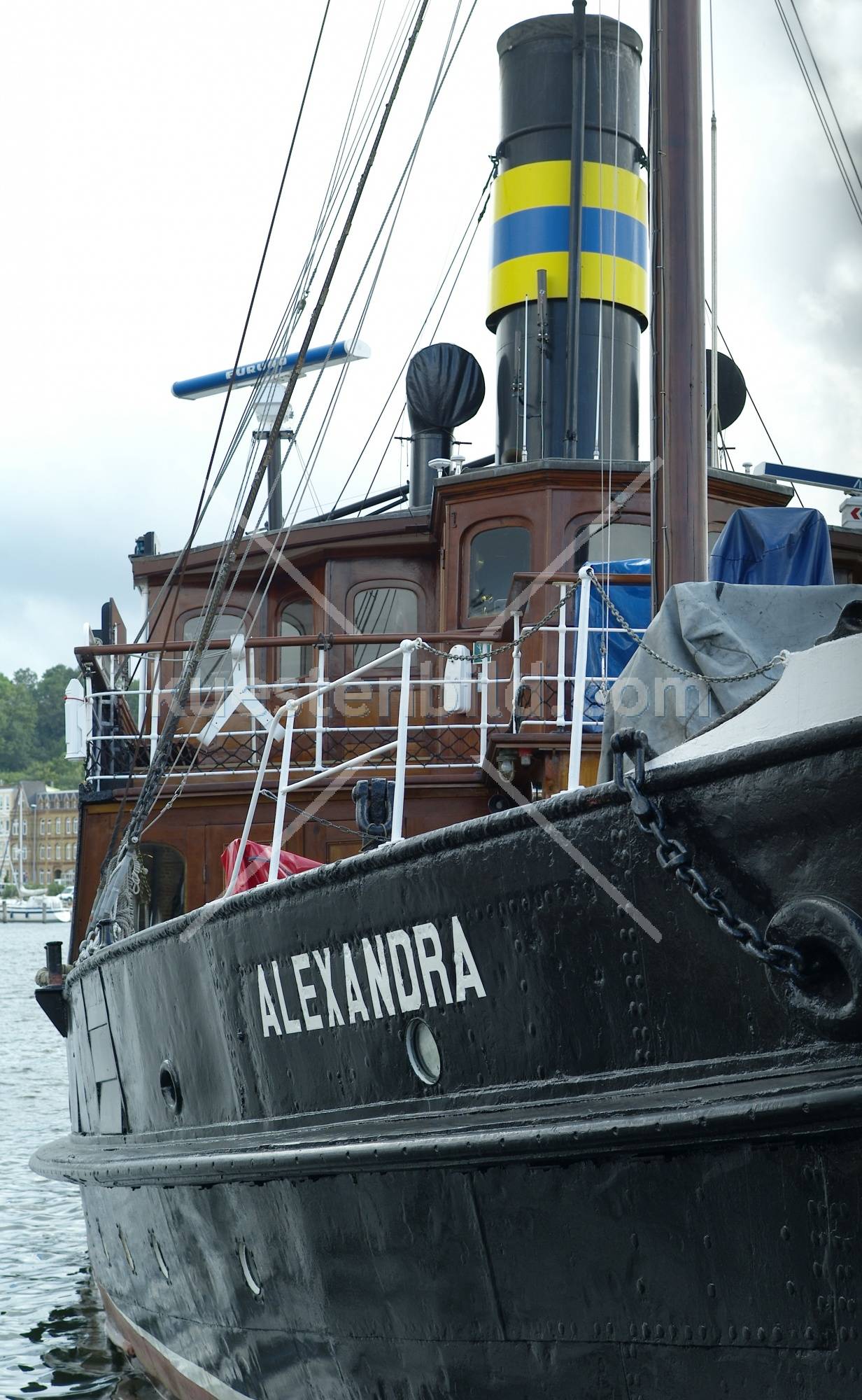 Dampfer Alexandra Flensburger Förde