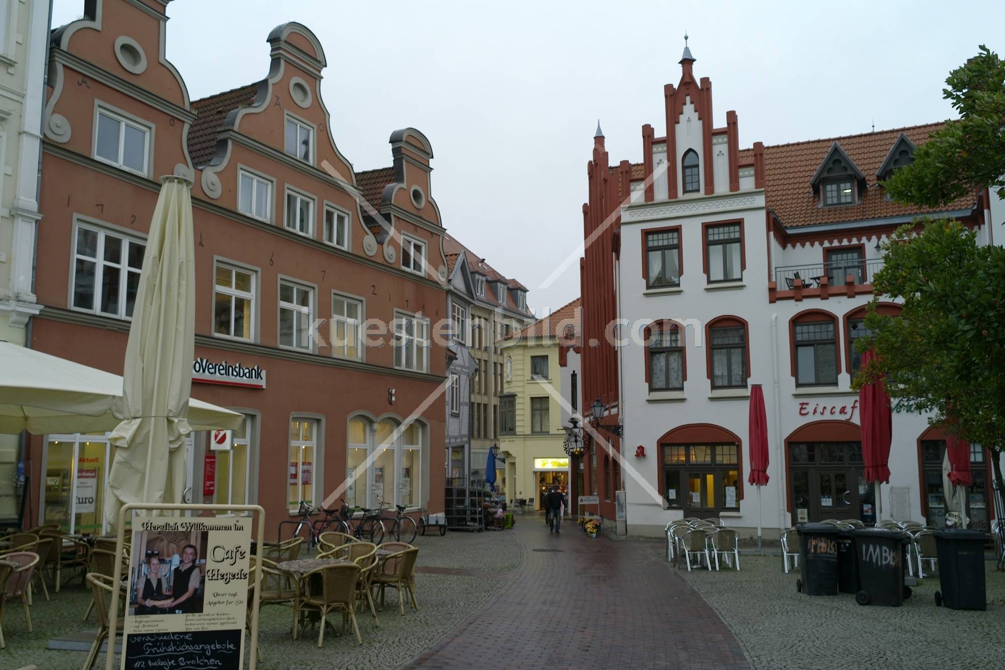 Seitengasse am Wismarer Markt