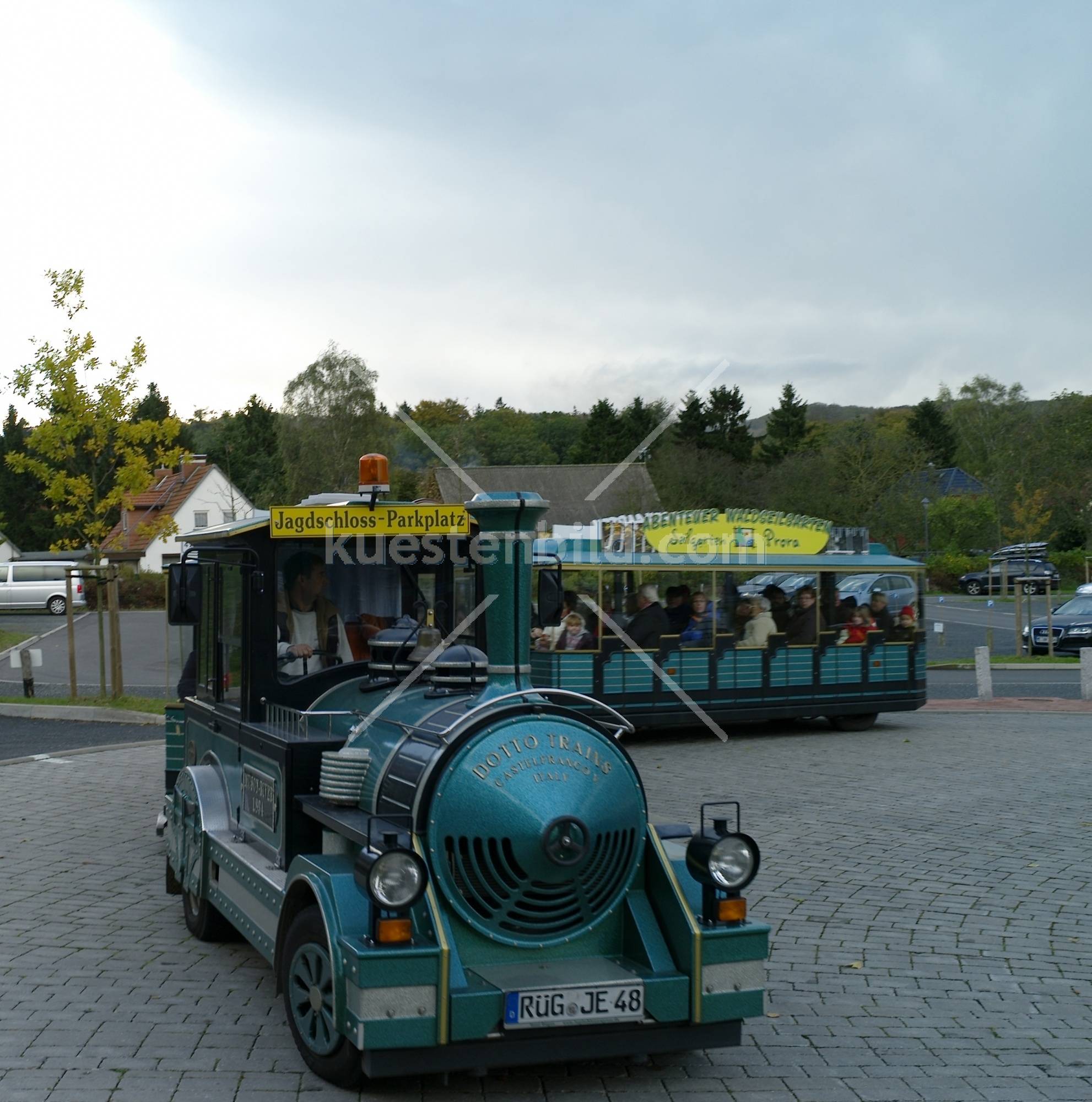 Binz, Ausflugsbahn zum Jagdschloß