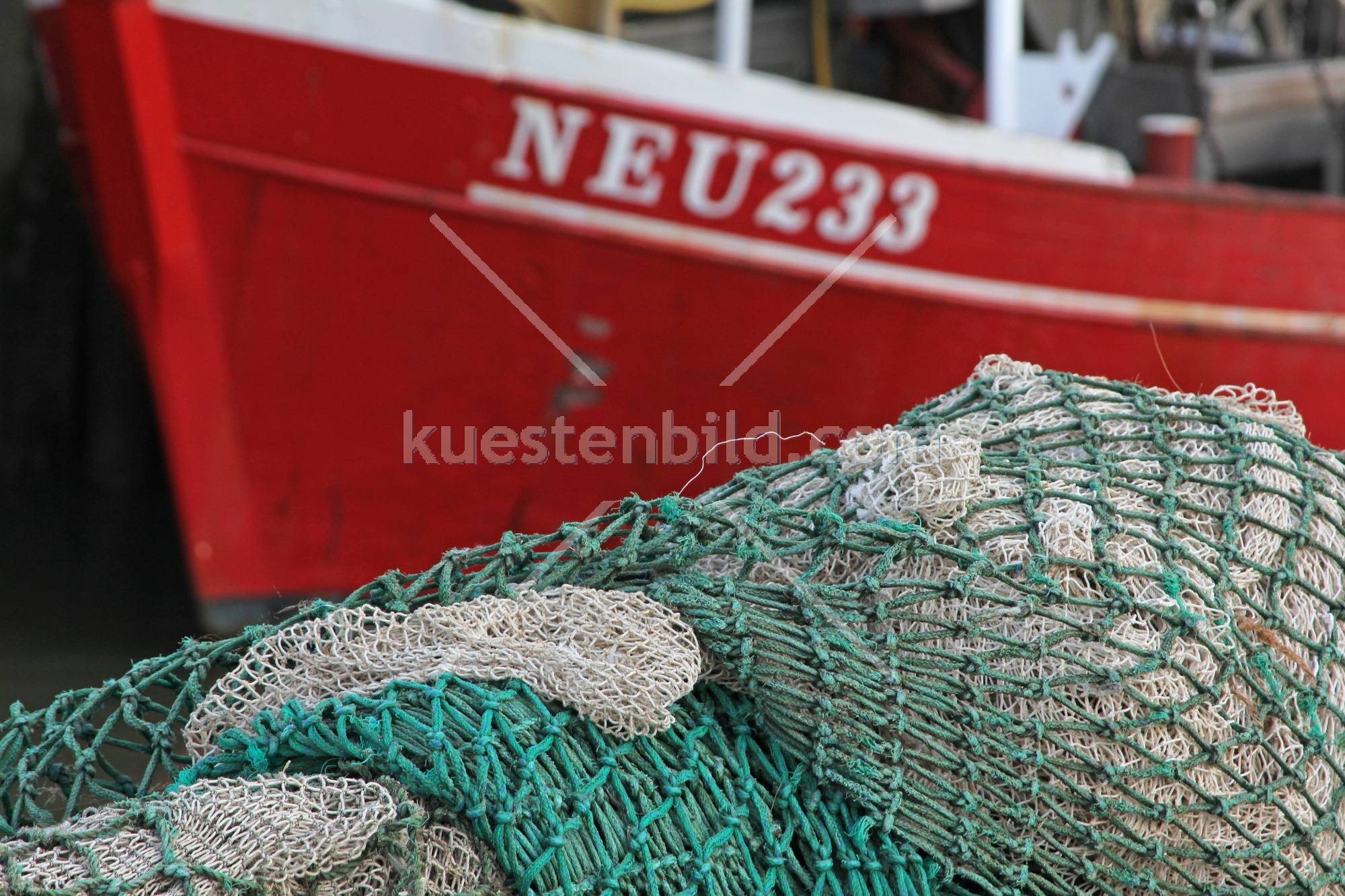 Krabbenkutter mit Nez