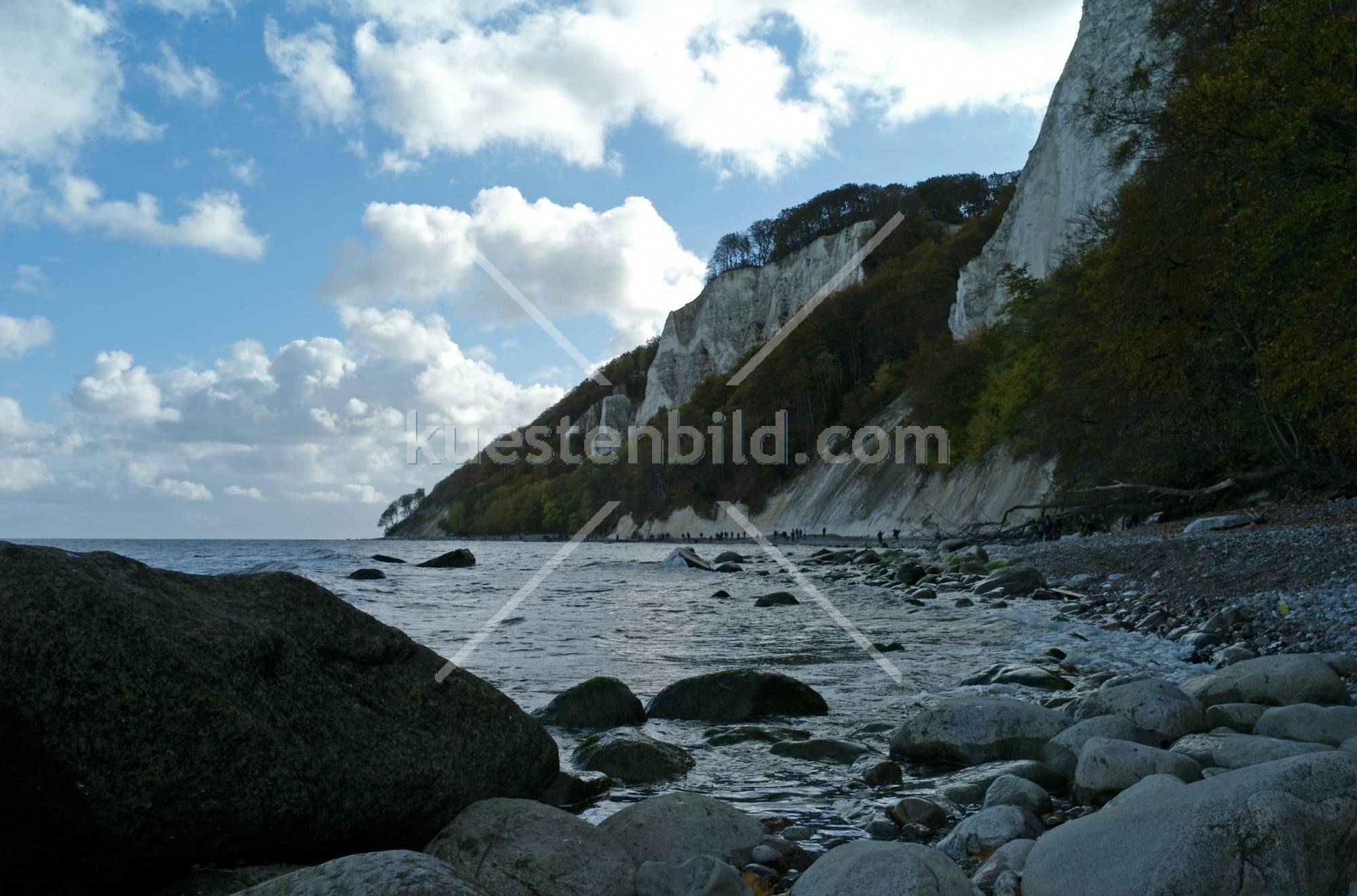 Kreideküste mit Ostseestrand