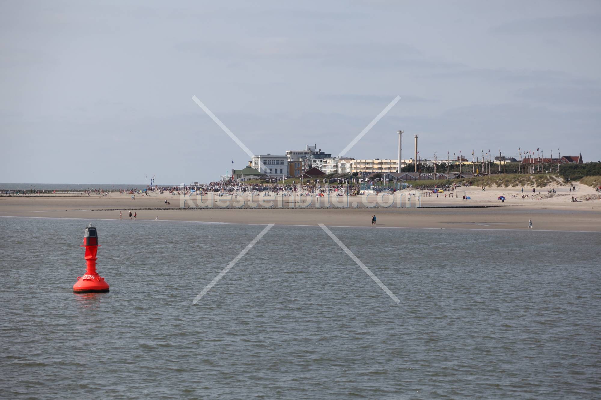 Anfahrt auf Norderney