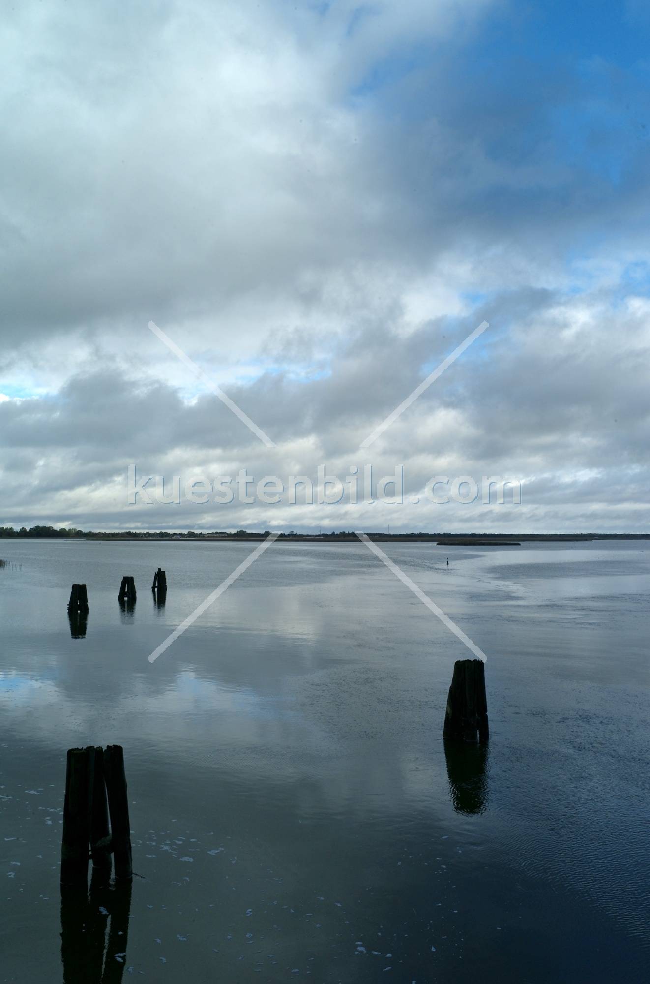 Blick zum Barther Bodden