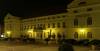 rathaus wismar, marktplatz, nachtaufnahme, 