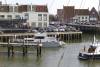 harlingen, yachten, gastronomie, terrasse, zuschauer, motoryacht, 