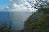 kreidefelsen, kstenlinie, herbstlaub, blau, ostsee, wolken, wasser, himmel, rgen, knigsstuhl, 