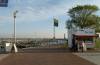 essen, leute, promenade damp, imbiss, 