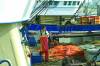 fischereihafen, harlingen, matrose, latzhose, orange, netze, krbe, deck, arbeit, 