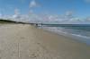 blauer himmel, menschen, strand, sonne, 