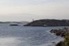 abend, bucht, schweden, leuchtturm, urlaub, stille, schren, felsen, meer, 