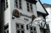 flensburg, historisches restaurant, altstadt, porticus, bekannt, touristenziel, 
