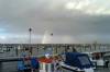 regenbogen, hafen, boote, angelausflug, angler, glowe, rgen, 