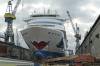 trockendock, krne, hafen, kreuzfahrtschiff, aida, hamburg, 