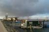 leuchtende farben, boote, hafengebude, hafen glowe, rgen, ostsee, 