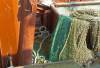 datail, netze, fangschiff, trawler, schiff, fischerei, hafen, harlingen, 