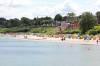 frde, kiel, schilksee, kieler woche, segelevent, strand, urlauber, strandkrbe, 