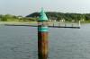 holnis, hafeneinfahrt, seezeichen, grne bake, schausende, frde, 