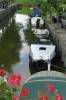 gracht, klein, grn, ruhig, boote, harlingen, holland, 