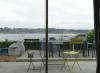 atlantik, bretagne, ile de brehat, bucht, hotel, ausblick, terasse, meeresblick, 