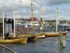frdeblick, segelkutter, klinkerboote, historisch, holzboote, lackiert, schn, 