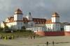 klar, leuchtend, ostsee, kurhaus, binz, rgen, herbstlicht, 