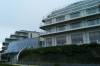 teilansicht, abend, kurhaus, dar, ahrenshoop, 