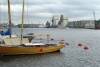 hafenspeicher, frde, wasser, bojen, holzboot, 